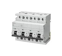 Interruttore magnetotermico Siemens 4P 80A 10kA tipo C 6 moduli 5SP44807