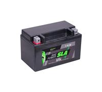 intAct - BATTERIA AGM PER MOTOCICLI | Batteria per scooter, moto ecc. Batteria esente da manutenzione e a prova di perdite | SLA12-10Z-S, CTZ10-S, 12V, 8,5 AH (c20), 140 A (EN) | 150x87x94mm