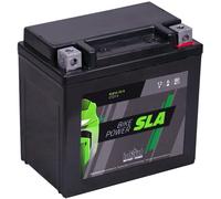 intAct - BATTERIA AGM PER MOTOCICLI | Batteria per scooter, moto ecc. Batteria esente da manutenzione e a prova di perdite | SLA12-7Z-S, CTZ7-S, batteria da 12V, 6 AH (c20), 80 A (EN) | 113x70x105mm