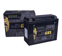 intAct - BATTERIA MOTO AL GEL Bike-Power GEL12-24HL-BS. Sostituisce YTX24HL-BS, Y50-N18L-A3. Batteria moto 12V 24Ah 335A. Dimensioni: 205x87x162mm. Con fino al 30% in più di potenza di avviamento.