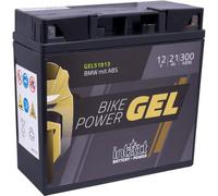 intAct - BATTERIA GEL PER MOTOCICLI | Batteria con +30% di potenza di avviamento. Per moto, quad, trattorini | Bike-Power GEL12-9-BS, CTX9-BS, batteria da 12V, 8 AH (c20), 170 A (EN) | 150x87x105mm