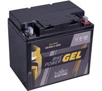 intAct - BATTERIA MOTO AL GEL Bike-Power GEL53030. Sostituisce 52515, 53030, Y60-N30L-A. Batteria moto 12V 30Ah 400A. Dimensioni: 178x124x166mm. Con fino al 30% in più di potenza di avviamento.