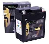 YTX7L-BS BATTERIA INTACT GEL DERBI 125 MULHACEN CAFE 2008-2011 - SPUNTO 120 Ah