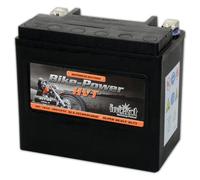 intAct - BATTERIA PER MOTOCICLI HVT | Batteria senza manutenzione e a prova di perdite. | HVT-04, YB16L-B, 65989-90B, batteria da 12 V, 22 AH (c20), 300 A (EN) | Dimensioni: 176x101x156 mm