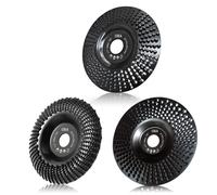 Intaglio Legno Mola Disco Abrasivo 115mm x 22.2mm 3 pezzi Smerigliatrice