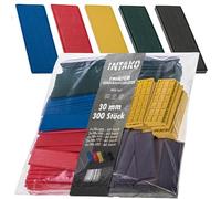 INTAKO Spessori in Plastica - 300 Pezzi 30 x 100 mm - Distanziali 2-6 mm - Set di blocchi per vetri - Cunei Per Piastrelle - Distanziatori per il Montaggio Finestre PVC - Spessore Per Mobili