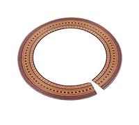 Intarsio decorativo a rosetta per foro sonoro chitarra acustica classica