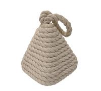 Intasatura Porta Denuncia | Fermaporta Naturale In Vimini Con Maniglia | Tappo Porta Interno Per Finestra, Contabilità, Giocattoli Per Cani, Bloccanti Porte, Supporto