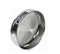 INTCHE Analisi setaccio laboratorio campionamento standard test setaccio 304 filtro SUS maglia telaio cromato diam. 20 cm 12-200 maglia (dimensioni: 14 mesh)