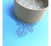 INTCHE Biglie di vetro ad alta precisione da laboratorio perline di vetro decorative sfera di vetro per cuscinetti meccanici scorrevole 2,5/3/4/5/6 mm 1000 pezzi (dimensioni: 5 mm)
