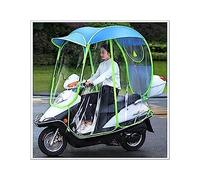 INTCHE Parapioggia for Moto, Ombrello for Scooter a Motore Completamente Chiuso Mobilità Parasole e parapioggia Impermeabile Ombrello for Moto Mobilità Parasole e parapioggia Impermeabile