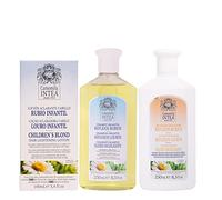Intea Kit di Cura dei Capelli per Bambini Biondi: Lozione 100 ML + Shampoo 250 ML + Balsamo 250 ML - Schiarente e Nutre con Camomilla
