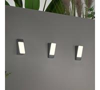 INTEC Appliance da esterni LED Coupe, antracite, altezza 20 cm, metallo Intec