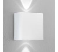 INTEC Appliance da esterni LED PICCOLA, bianca, larghezza 11 cm, plastica Intec