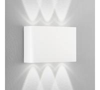 INTEC Appliance da esterni LED PICCOLA, bianca, larghezza 16 cm, plastica Intec