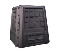 INTEC : Composter da giardino 380 L XXL Antracite. Vassoio per compost in plasti