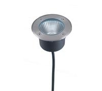 Intec faretto calpestabile tondo acciaio LED integrato IP67 Acciaio