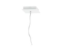 Intec kit sospensione pannello LED cavo 1,5 m con scatola di connessione elettri Trasparente