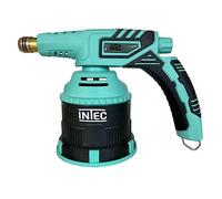 INTEC - Lampada a Saldatura Butano 1300W - Torcia a Gas Professionale con Accensione Piezo, Fiamma Regolabile 1200°C | Degrippatura, Saldatura Zinco/Stagno, Crema Bruciata | Cartuccia 190gr