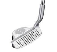 Intech Ez Roll Men's Right Hand Chipper (White/Satin), Cippatrice da Golf Uomo, Argento/Bianco