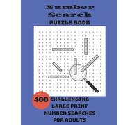 Integer Puzzles Number Search Puzzle Book (Tascabile)