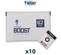 Integra Boost 62% - 10 Bustine da 67g per Umidità Costante Conservazione sicura