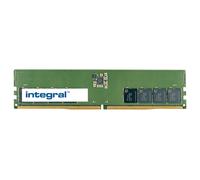 Integral 16GB PC RAM MODULE DDR5 4800MHZ PC5-38400 UNBUFFERED NON-ECC 1.1V 2GX8 CL40 EQV. TO MEM-DR516MB-UN48 F/ SUPERMICRO memoria 1 x 16 GB (16GB PC RAM MODULE DDR5 4800MTs PC5-38400 UNBUFFERED NON-