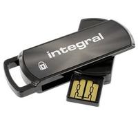 Integral 16GB Secure 360 USB Flash Drive unità flash USB USB tipo A 2.0 Nero