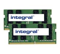 Integral 32GB [2X16GB] LAPTOP RAM MODULE KIT DDR4 2400MHZ PC4-19200 UNBUFFERED NON-ECC SODIMM 1.2V 1GX8 CL17 memoria (32GB [2X16GB] LAPTOP RAM MODULE KIT DDR4 2400MHZ PC4-19200 UNBUFFERED NON-ECC SODI