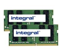 Integral 32GB [2x16GB] LAPTOP RAM MODULE KIT DDR4 3200MHZ PC4-25600 UNBUFFERED NON-ECC 1.2V 2GX8 CL22 memoria (32GB [2x16GB] LAPTOP RAM MODULE KIT DDR4 3200MHZ PC4-25600 UNBUFFERED NON-ECC SODIMM 1.2V