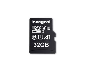 Integral 32GB HIGH SPEED MICROSDHC/XC V10 UHS-I U1 MicroSD (32GB MICRO SDHC UHS-1 U1 CL10 V10 A1 UP TO 100MBS READ INTEGRAL) NEW