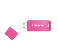 Integral 32GB USB2.0 DRIVE NEON PINK unit flash USB USB tipo A 2.0 Rosa (32GB USB2.0 DRIVE NEON PINK INTEGRAL) NEW