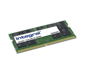 Integral 8GB LAPTOP RAM MODULE DDR5 4800MHZ PC5-38400 UNBUFFERED NON-ECC SODIMM 1.1V 1GX16 CL40 memoria 1 x 8 GB (8GB LAPTOP RAM MODULE DDR5 4800MTs PC5-38400 UNBUFFERED NON-ECC SODIMM 1.1V 1GX16 CL40