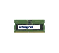 Integral 8GB LAPTOP RAM MODULE DDR5 5600MHZ PC5-44800 UNBUFFERED NON-ECC 1.1V 1GX16 CL46 EQV. TO KVR52S42BS6-8 F/ KINGSTON VALUE memoria 1 x 8 GB (8GB LAPTOP RAM MODULE DDR5 5600MTs PC5-44800 UNBUFFER