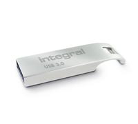 Integral Arc USB 3.0 unit flash USB 64 GB USB tipo A 3.2 Gen 1 3.1 Gen 1 Argento (64GB USB3.0 DRIVE ARC METAL UP TO R-90 W-20 NEW