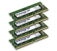 Integral Confezione da 4 moduli di memoria RAM DDR4 da 8 GB, 3200 MHz, SODIMM, per computer portatili e MacBook