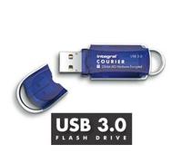 INTEGRAL COURIER FIPS 197 ENCRYPTED USB 3.0 - CLÉ USB - CHIFFRÉ - 16 GO - USB 3.0 NEW