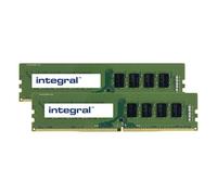 Integral 16GB [2X8GB] PC RAM Module DDR4 2400MHZ UNBUFFERED DIMM KIT OF 2 EQV. TO CT2K8G4DFS824A FOR CRUCIAL memoria (16GB [2X8GB] PC RAM KIT DDR4 2400MHZ PC4-19200 UNBUFFERED NON-ECC DIMM 1.2V 1GX8 C