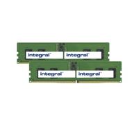 Integral 16GB 2x8GB PC RAM MODULE KIT DDR5 5600MHZ PC5-44800 UNBUFFERED NON-ECC 1.1V 1GX16 CL46 EQV. TO CT2K8G56C46U5 FOR CRUCI