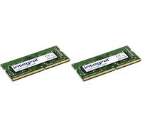 Integral, DDR4, 8 GB, SO DIMM 260 Pin, 2400 MHz, PC4-19200, CL17, 1,2 V, Memoria Senza Buffer, Non ECC (Confezione da 2)