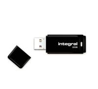 Integral Europe Neon - Chiavetta USB da 32 Gb, nero