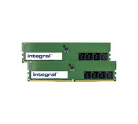 Integral 64GB [2x32GB] PC RAM MODULE KIT DDR5 5600MHZ UNBUFFERED NON-ECC 1.1V 2G