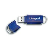 Integral INFD128GBCOUR unità flash USB 128 GB USB tipo A 2.0 Blu, Argento (128GB USB2.0 DRIVE COURIER BLUE INTEGRAL)