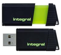 INTEGRAL - INFD128GBPULSEGR - Pulse USB 2.0 Flash Drive, 128gb Verde