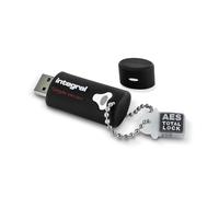 Integral INFD32GCRY3.0140-2 unit flash USB 32 GB USB tipo A 3.2 Gen 1 3.1 Gen 1 Nero (32GB HARDWARE ENCRYPTED USB 3.0 DRIVE SECURE PASSWORD 256 AES FIPS 140-2 CRYPTO INTEGRAL) - Nouvo