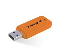 Integral INFD64GBNEONOR unità flash USB 64 GB 2.0 (64GB USB2.0 DRIVE NEON ORNG INTEGRAL)