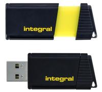 Integral, memoria flash drive Turbo, colore: bianco giallo Yellow 64 go