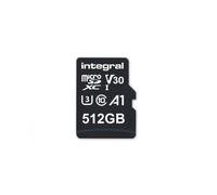 Integral INMSDX512G-100V30 memoria flash 512 GB MicroSDXC UHS-I (512GB MICRO SDXC UHS-1 U3 CL10 V30 A1 UP TO R-100 MBS INTEGRAL)