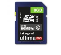 Integral INSDH8G10-80U1 memoria flash 8 GB SD UHS-I (8GB SDHC MLC FLASH CL10 80