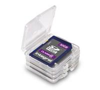 Integral INSDQUADBOX custodia per scheda di memoria 4 schede Trasparente (BOX SD CASES X4 PACK INTEGRAL) NEW